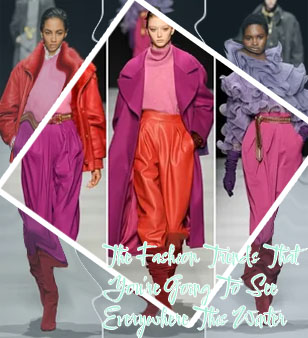 Autumn winter women's trends