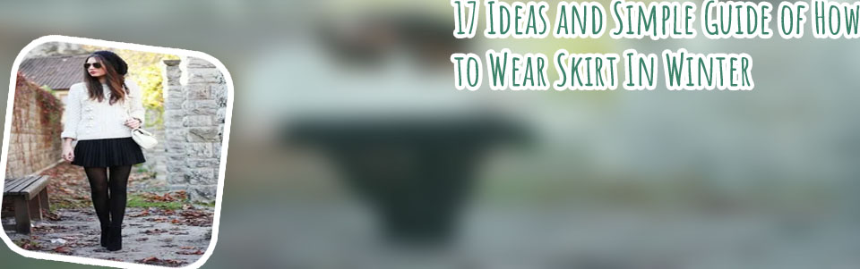 Black mini skirt outfits for winter
