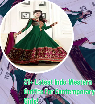 Latest indo western dress for female
