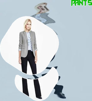 Light grey pants outfit women's