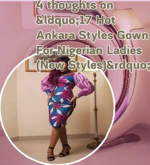 New ankara gown