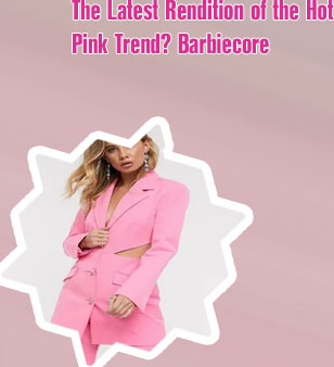 Shocking pink blazer