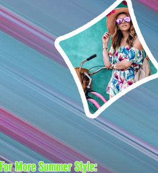 Summer fashion style for ladies