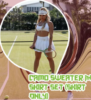 Tennis skirt set