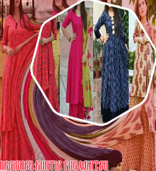 Winter kurti style